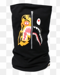 Download Bape Neck Warmer - Bape Tiger Png,Bape Shark Png