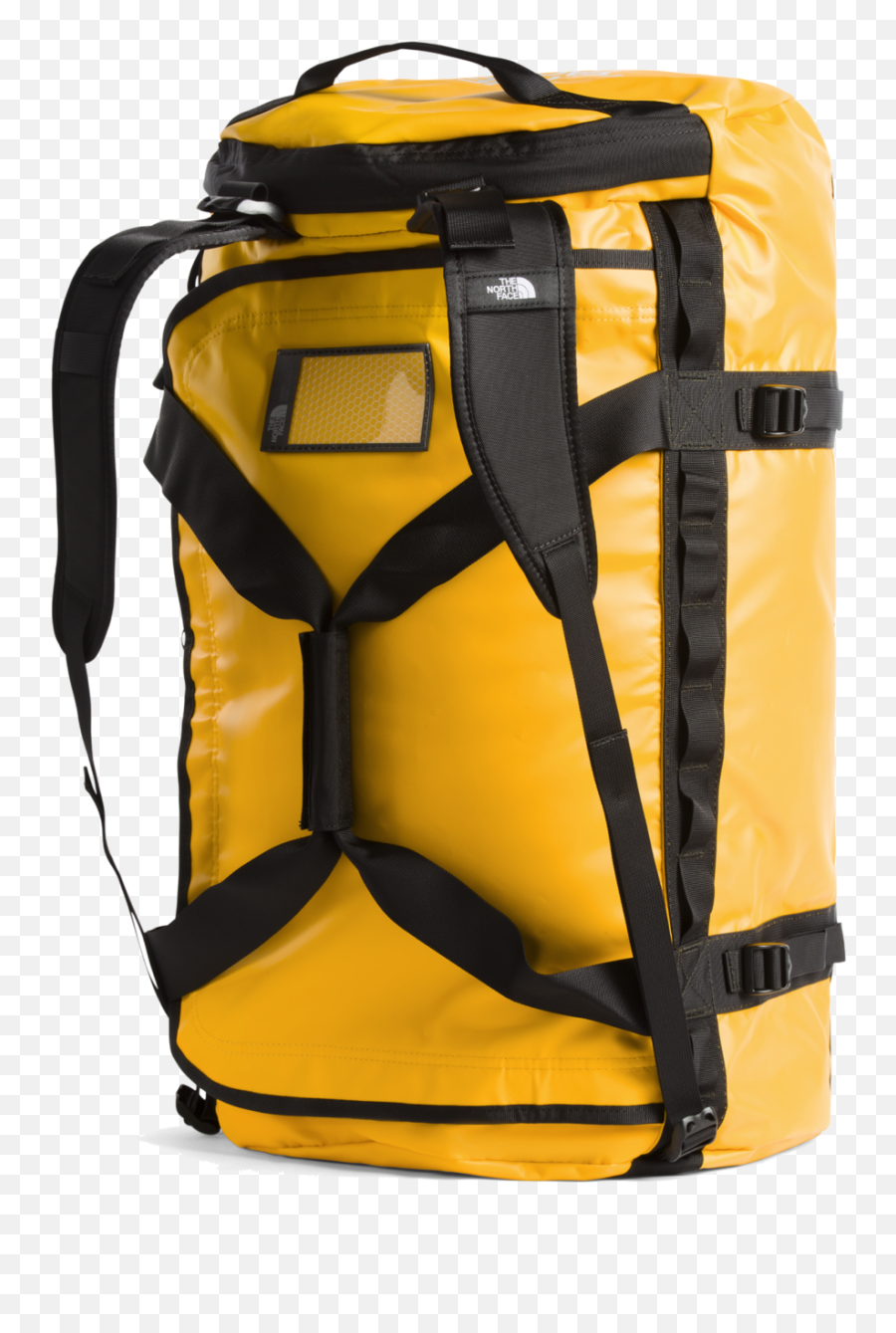 The North Face Large Base Camp Duffel Bag - Summit Gold Tnf Black On Garmentory Hiking Equipment Png,Mochila Oakley Small Icon Backpack