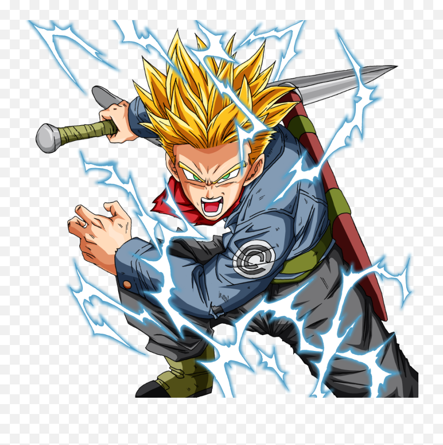 Future Trunks Super Saiyan 2 Png