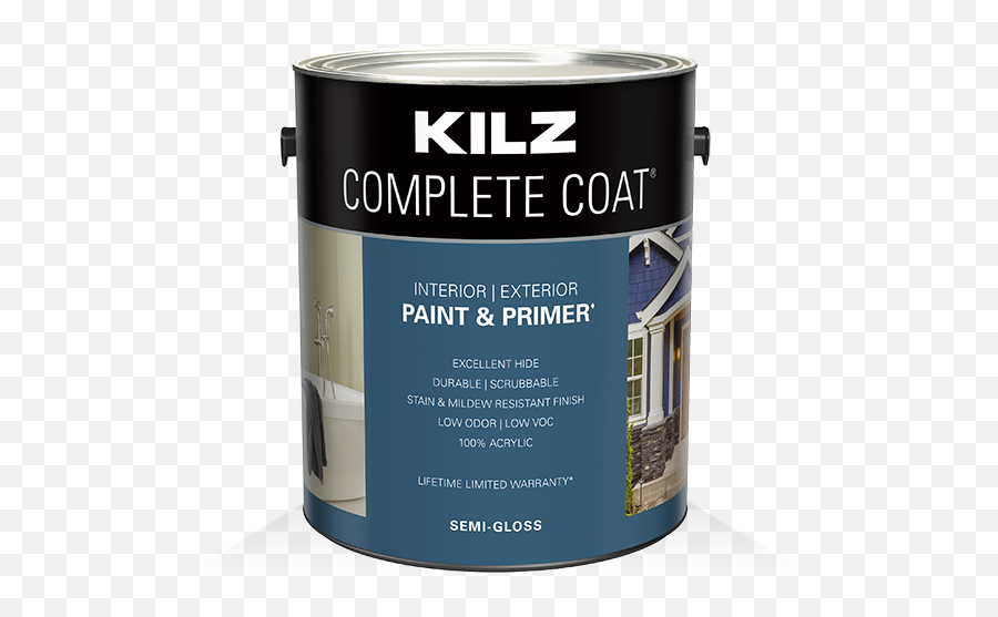 Kilz Primers Paints Wood Care U0026 Concrete Stains Over - Cylinder Png,Blue Paint Png
