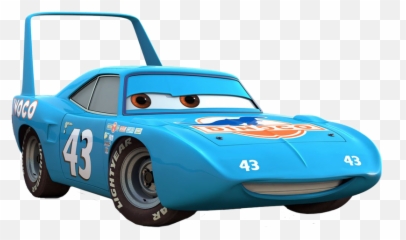 Cars Flo Clip Art National Car Bg - Cars The King Png,Blue Car Png