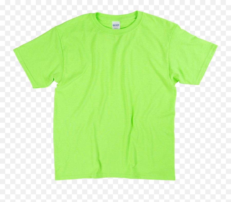 Screen Printed Gildan Youth T Png Green Shirt
