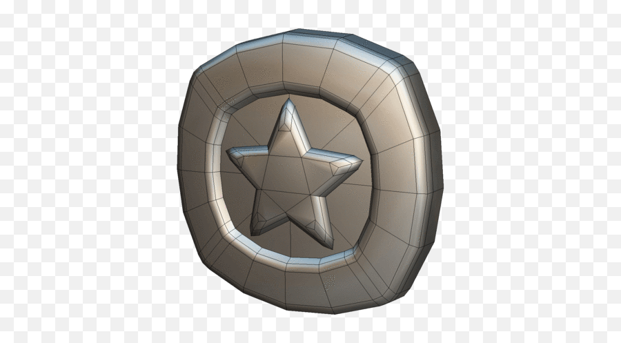 Cube World Powerup Coins U0026 Loot Boxes Proto Series 3d Model - Shield Png,Winter Soldier Icon