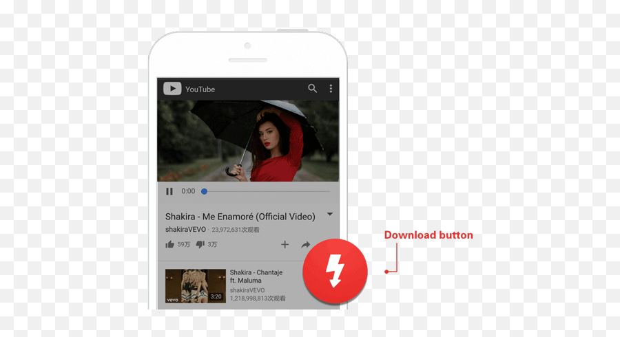Instube Youtube Downloader How To Download Free Videos - Instube Camera Phone Png,Youtube Downloader Icon