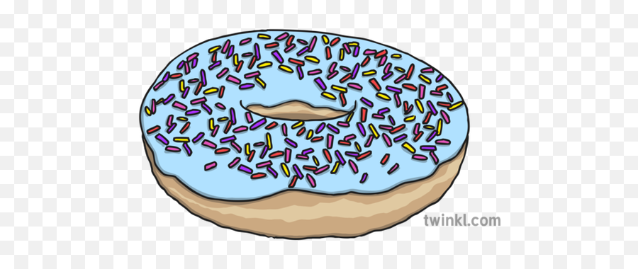 Doughnut Illustration - Twinkl Clip Art Png,Doughnut Png