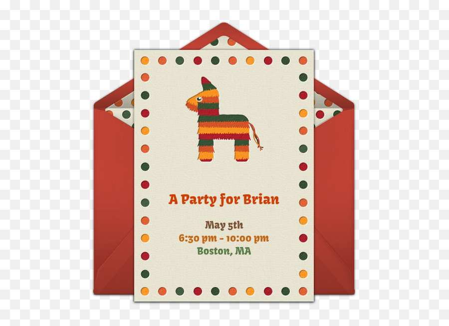Free Piñata Horse Invitations Online - Dot Png,Clint Eastwood Western Icon Collection