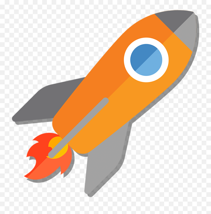 Rocket With Flame - Rocket Clipart Full Size Clipart Clip Art Png,Rocket Clipart Png