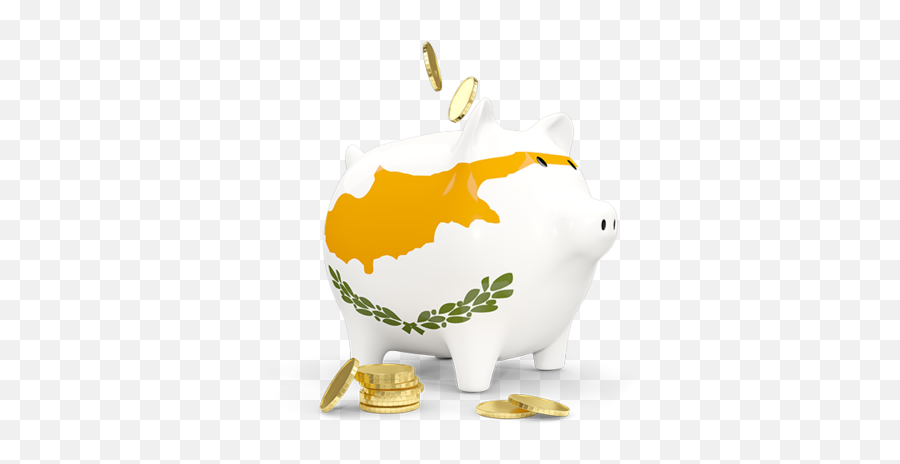 Piggy Bank Illustration Of Flag Cyprus - Cash Png,Piggybank Icon