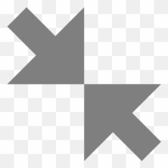 Gray Fullscreen Exit Icon - Free gray icons Full Screen Icon Transparent png