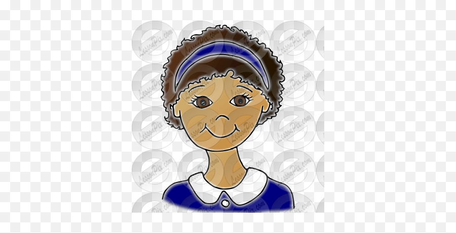 Lessonpix Mobile - Cartoon Png,Curly Hair Png