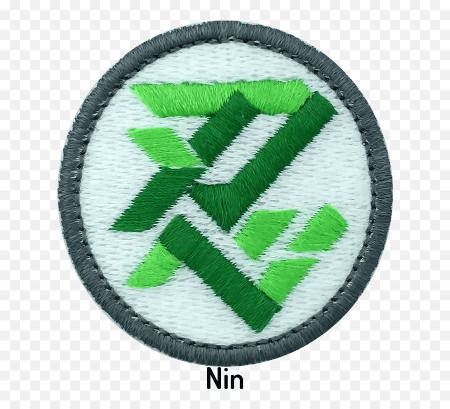 Genji Patches U2013 Lavender Creations - Embroidery Png,Overwatch Genji Icon