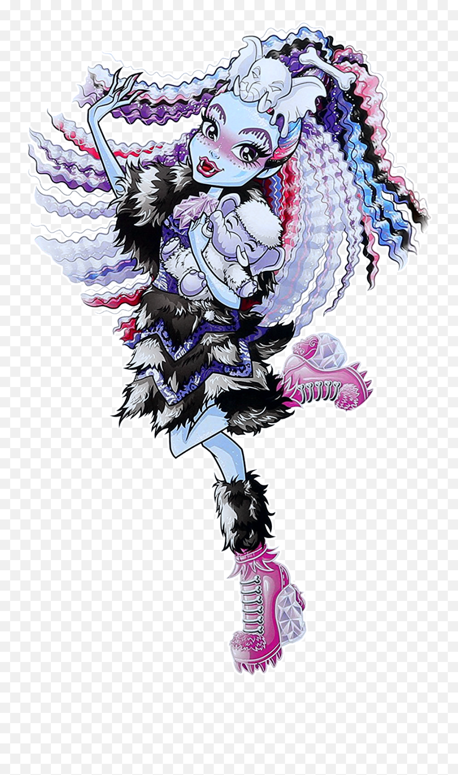 Monster High Abbey Bominable Png Artwork