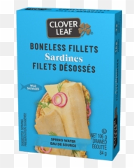 Boneless Sardine Fillets U2013 Spring Water Clover Leaf Png
