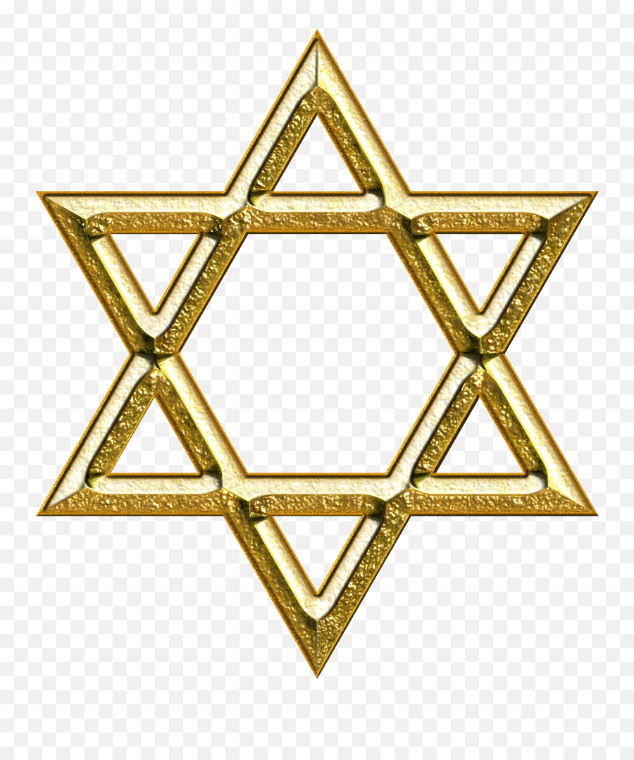 Star Of David Computer Generated Image - Star Of David In Judaism Gold Star Of David Png,Star Of David Png