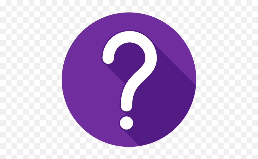 Purple Circle Question Mark Icon - Circle Question Mark Logo Png,Question Mark Icon Png