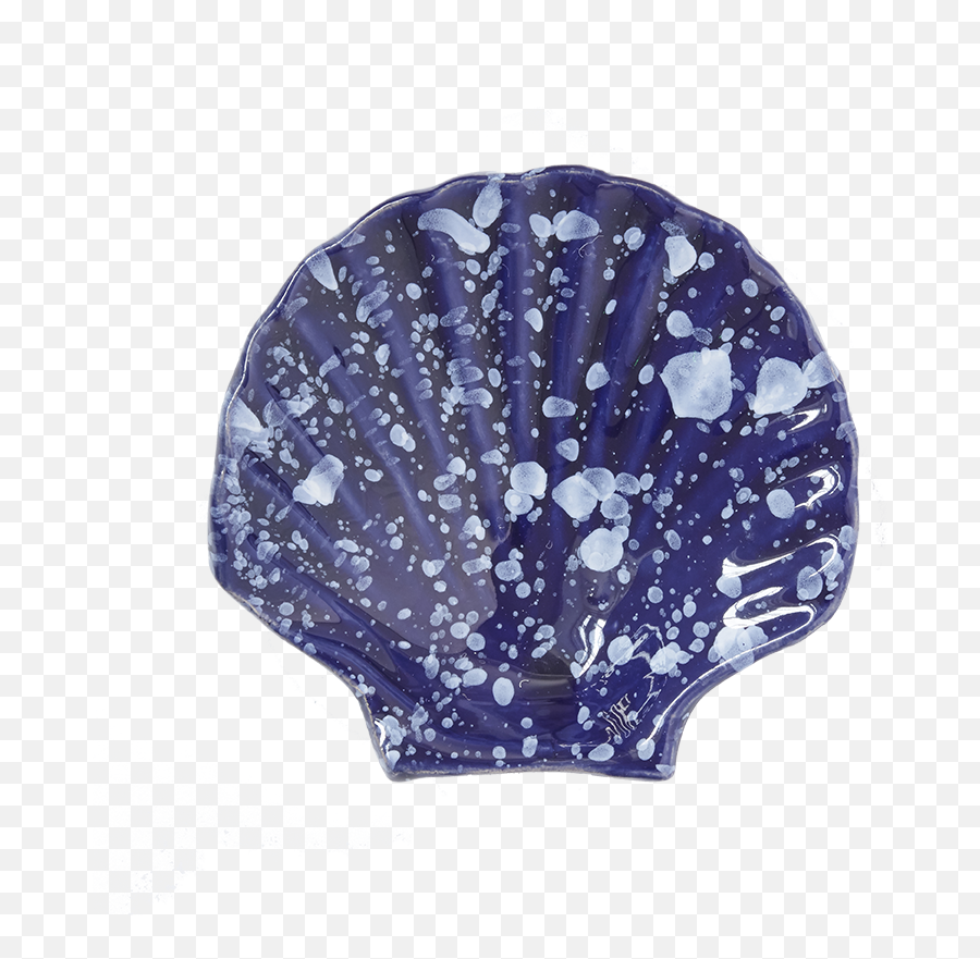 Concha Cobalt And White Bread Plate - Blue And White Porcelain Png,Concha Png