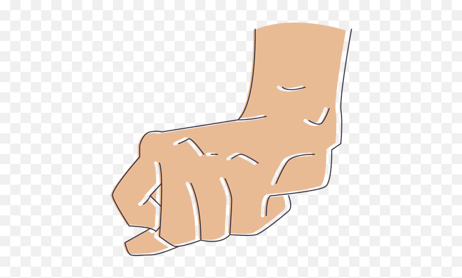 Fist Hand Fingers Illustration - Transparent Png U0026 Svg Chair,Back Of Hand Png