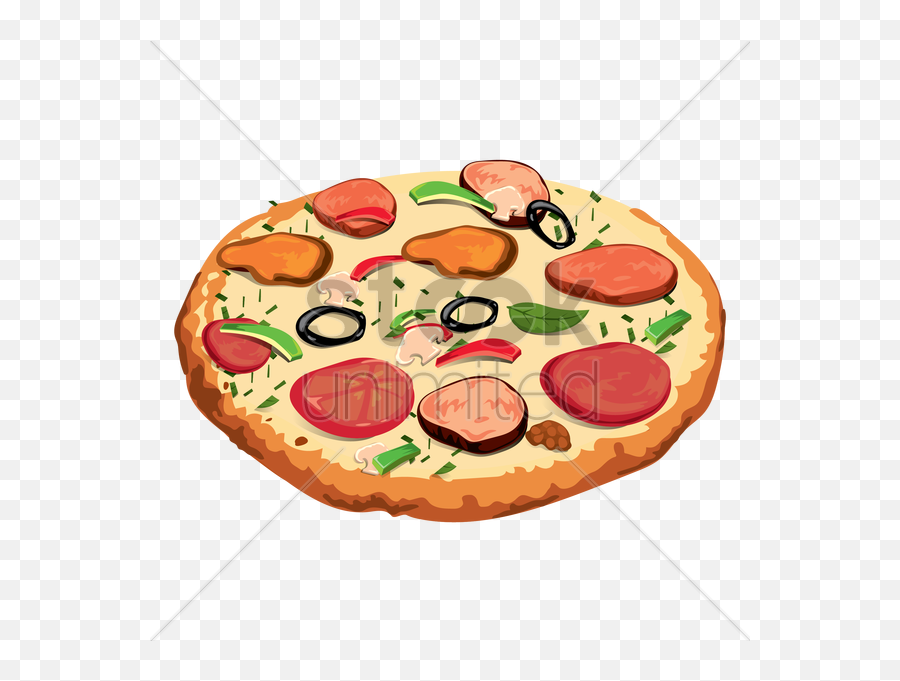 Clipart Pizza Salami Pepperoni - Pizza Png,Pepperoni Pizza Png