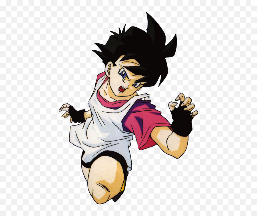 Transparent Lovely Videl For Your Dashboard Anime Dragon - Videl In Dragon Ball Png,Dragon Ball Transparent