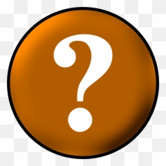 Brown Question Mark Icon Transparent - Background In Png