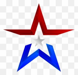 Cool Red White And Blue Star Logo - Russian Army png