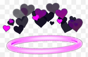 Memezasf Halo Crown Hearts Snap Hat Png - Transparent Snapchat