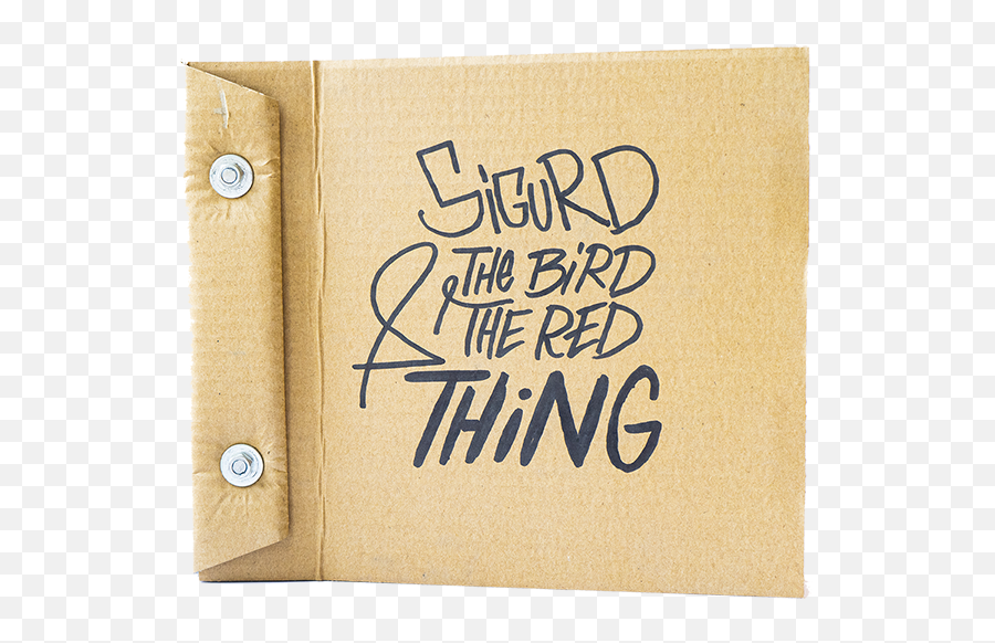 Sigurd The Bird And Red Thing Limited Cardboard Book - Calligraphy Png,Cardboard Png