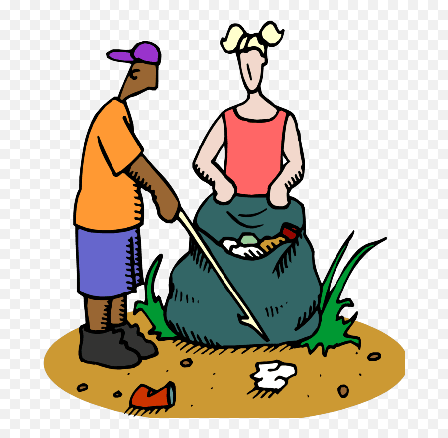 Cat Litter Box Png Library Files - Picking Up Trash Clipart,Litter Png