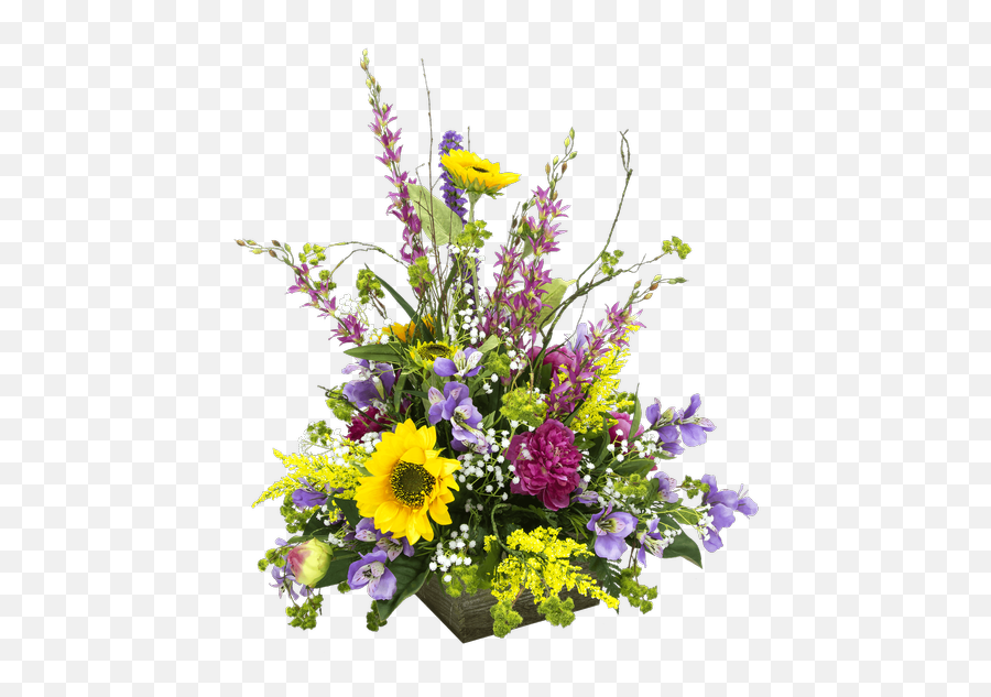 Silk Wildflower Burst Us Retail Flowers - Flowers Bouquet Png,Wild Flowers Png