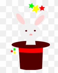 Rabbit Hat Png Picture Arts - Rabbit Hat Clipart,White Bunny Png