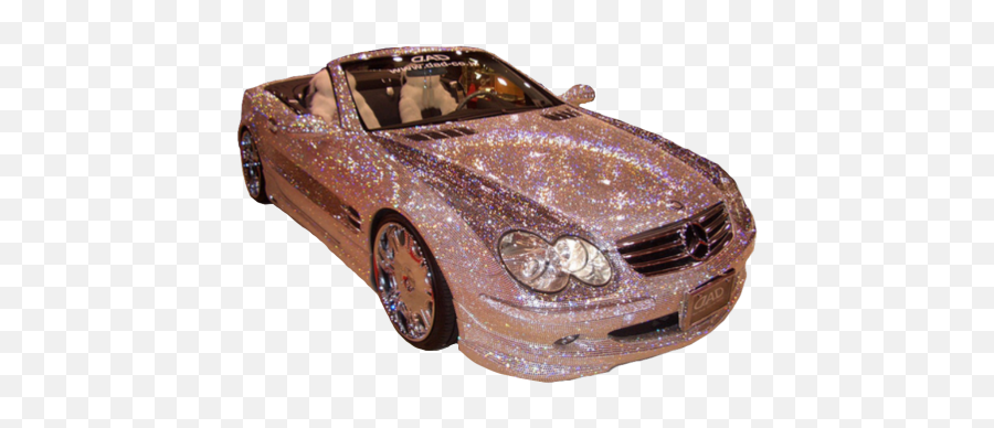 Download Glitter Kawaii Pink Car Sparkle Png Transparent - Glitter Wrap For Car,Sparkles Png Transparent