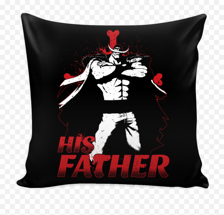 Whitebeard Png - One Piece White Beard Father And Son Pillow T Shirt Cool Roblox,White Beard Png