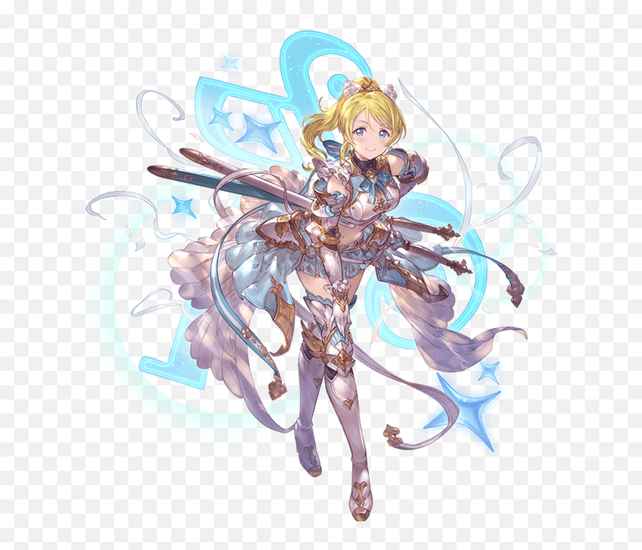 Granblue Fantasy Fes 2019 X Love Live Muse Character Acrylic - Granblue Fantasy X Love Live Png,Eli Ayase Transparent