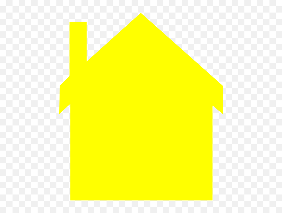 Yellow House Silhouette Clip Art - Vector Clip Clip Art Png,House Silhouette Png