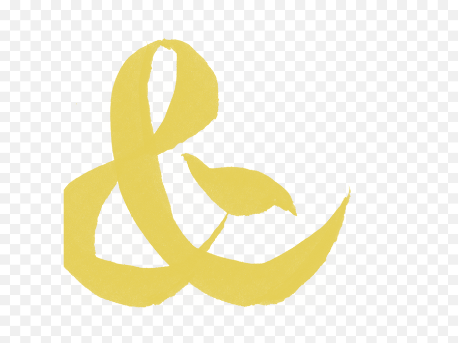 Yellow Ampersand Png Image With No - Ampersand Yellow Transparent Background,Ampersand Transparent Background