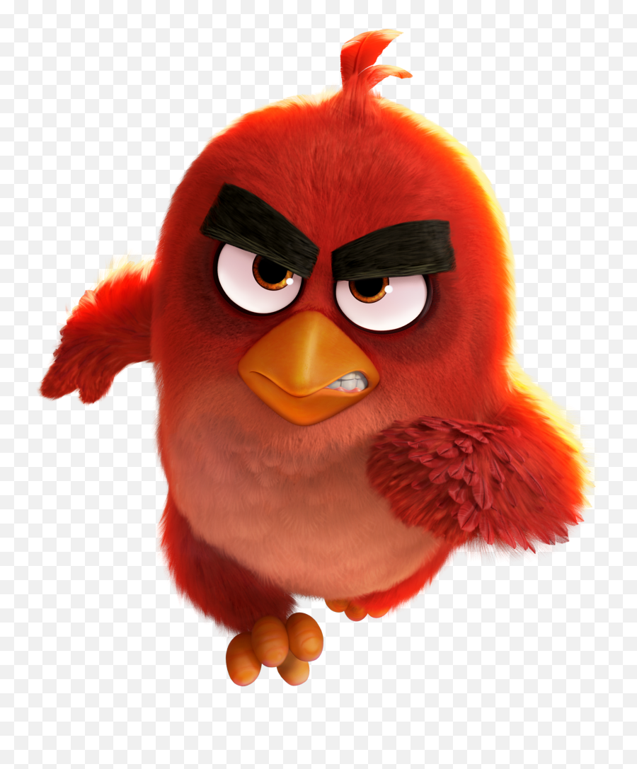 Angry Clipart Transparent - Red Angry Bird Png,Angry React Png