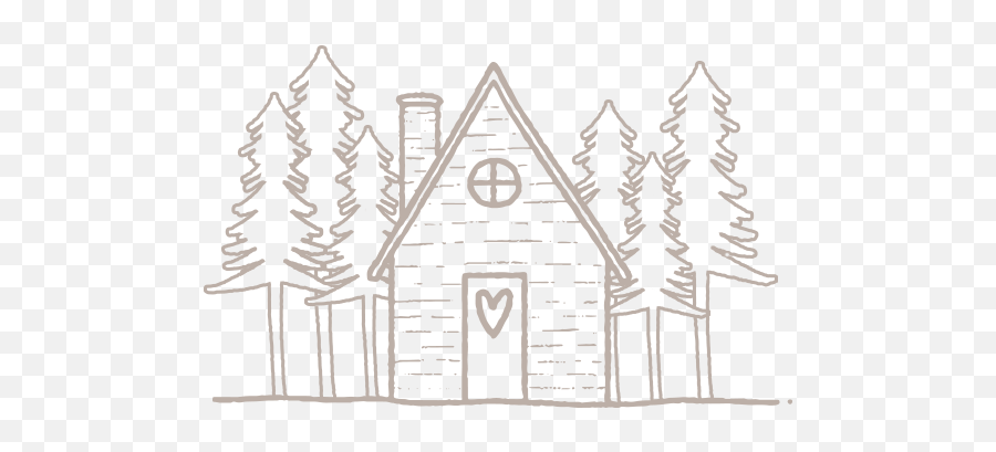 The Vow Cabin - Sketch Png,Cabin Png