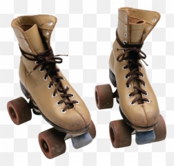 Download Hd Roller Skates Png Image - Brown Transparent Background
