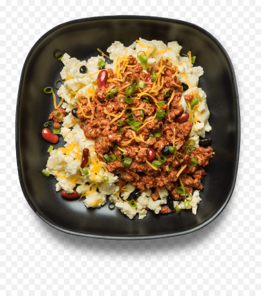 Turkey Chili Scramble - Arroz Con Carne Y Huevos Png,Scrambled Eggs Png