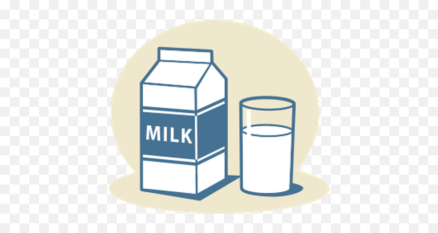 Milk Clipart Sack Lunch With Apple And Carton - Carton Milk Carton Milk Clipart Png,Milk Carton Png