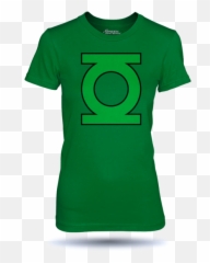 Triko Green Lantern Logo Dámské - Superman Dámské png