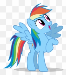 Mlp Wow Transparent Png Clipart Free - Rainbow Dash Fim