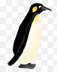 Funny Penguin Clip Art - Emperor Penguin Clipart Png,Penguins Png