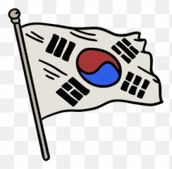 Transparent Png Svg Vector File - Bandeira De Coreia