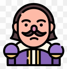 Shakespeare Author Vector Svg Icon - Aufgaben Der Feuerwehr Kindgerecht png