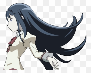 Puella Magi Madoka Magica Hd Wallpaper - Homura Akemi From The Side Png,Madoka Magica Transparent