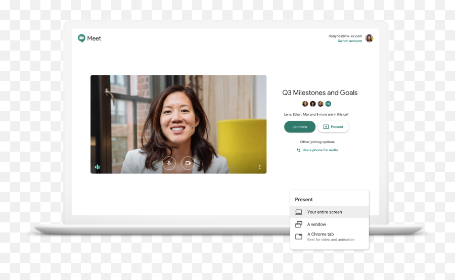 How To Use Google Hangouts For Team - Google Meet Png,Hangouts Transparent Ui