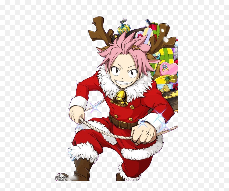 Natsu Png - Fairy Tail Natsu Christmas,Natsu Transparent