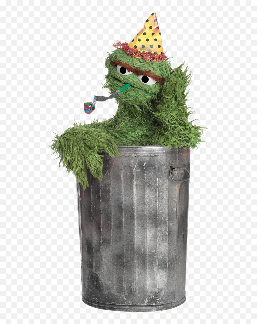 Oscar The Grouch Party Transparent Png - Oscar The Grouch Sesame Street,Oscar The Grouch Transparent