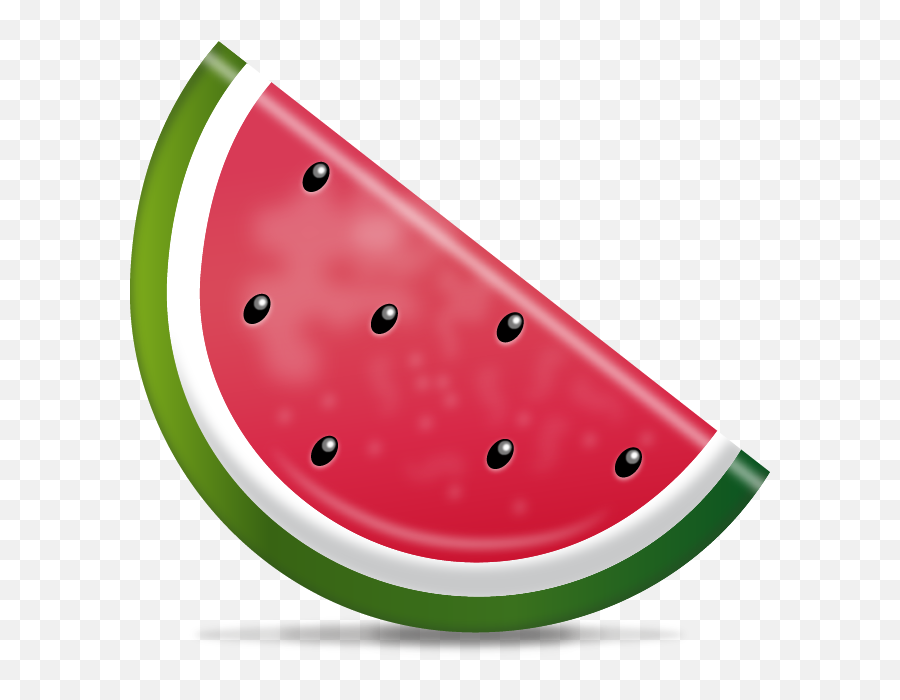 Watermelon Emoji No Background Clipart - Watermelon Emoji Png,Water Emoji Transparent